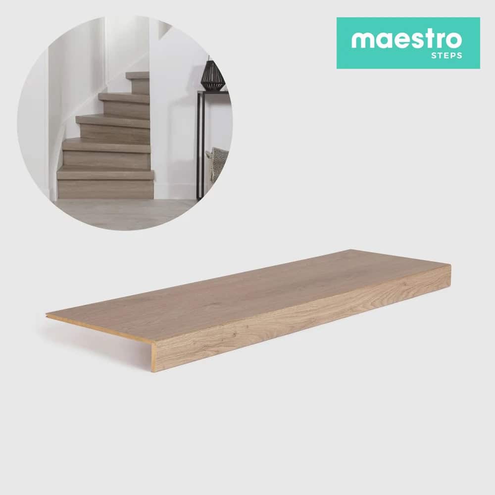 GRADINO LOUSIANA OAK Rivestimento Scale Interne Fai da te - Larghezza max 100 cm-0 GRADINO LOUSIANA OAK Rivestimento Scale Interne Fai da te - Larghezza max 100 cm-0