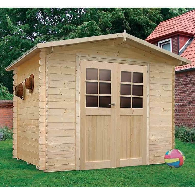 Casetta in legno AMBERG 298 x 248 x 218 h. cm-0 Casetta in legno AMBERG 298 x 248 x 218 h. cm-0