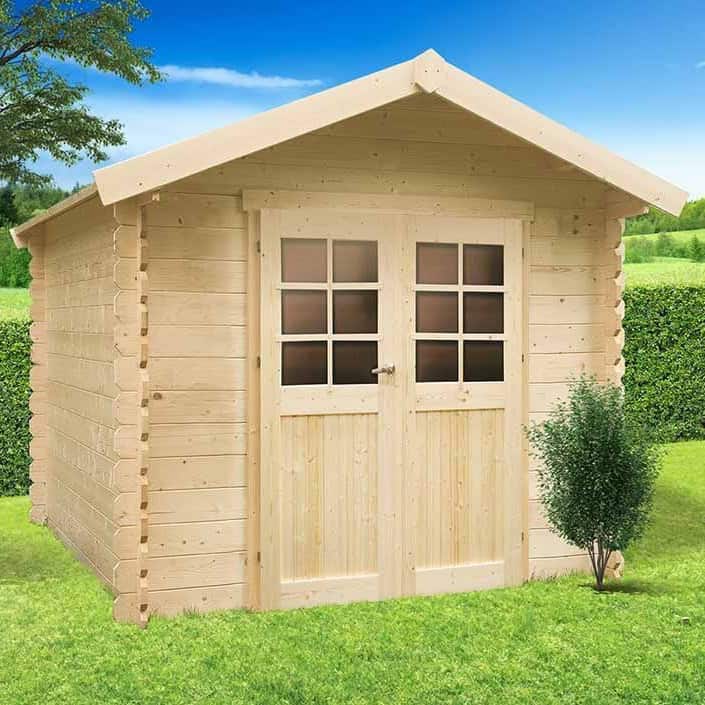 Casetta in legno GERA 248 x 248 x 218 h. cm-0 Casetta in legno GERA 248 x 248 x 218 h. cm-0