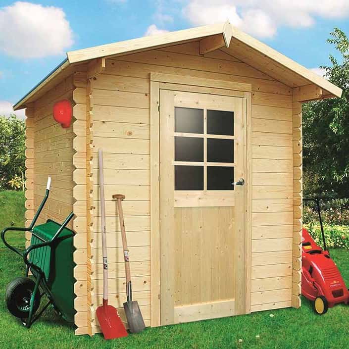 Casetta in legno ESSEN 198 x 198 x 218 h. cm-0 Casetta in legno ESSEN 198 x 198 x 218 h. cm-0