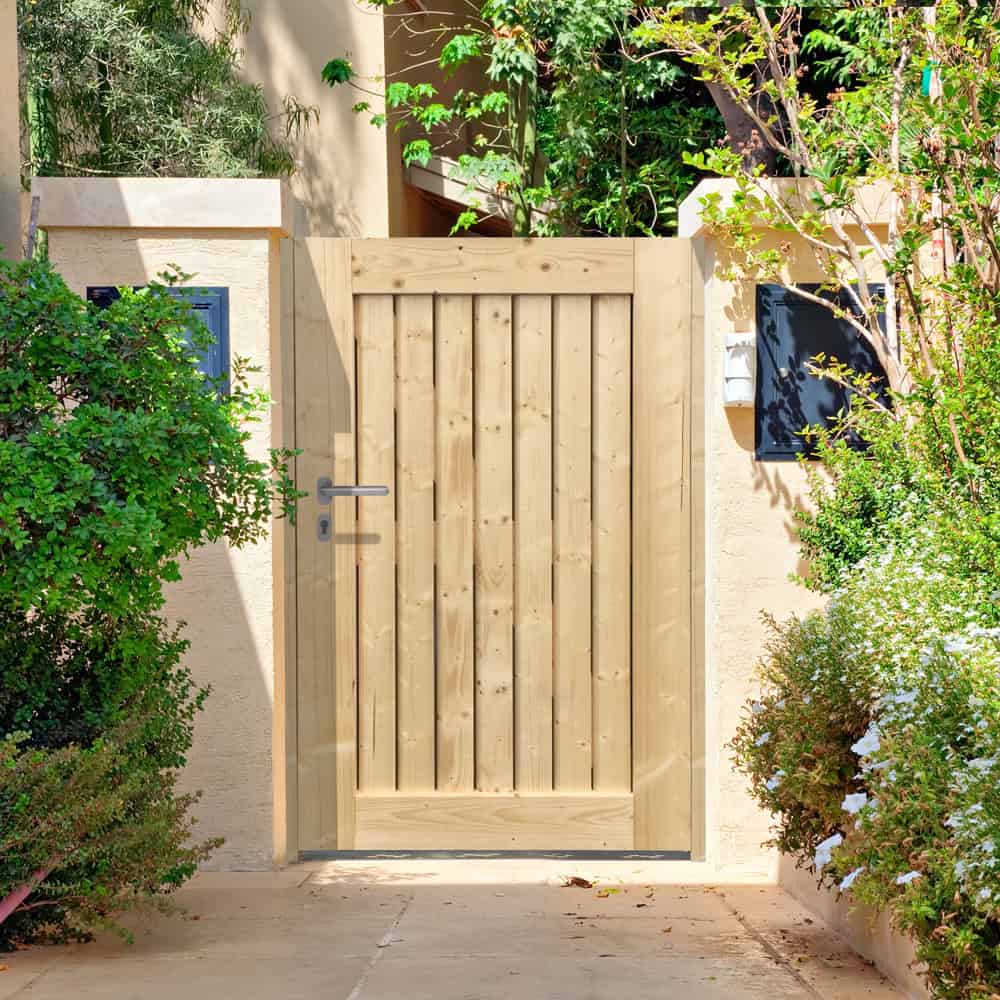 Cancello in Legno Pedonale modello OSTEND 100 x 180 cm-0 Cancello in Legno Pedonale modello OSTEND 100 x 180 cm-0