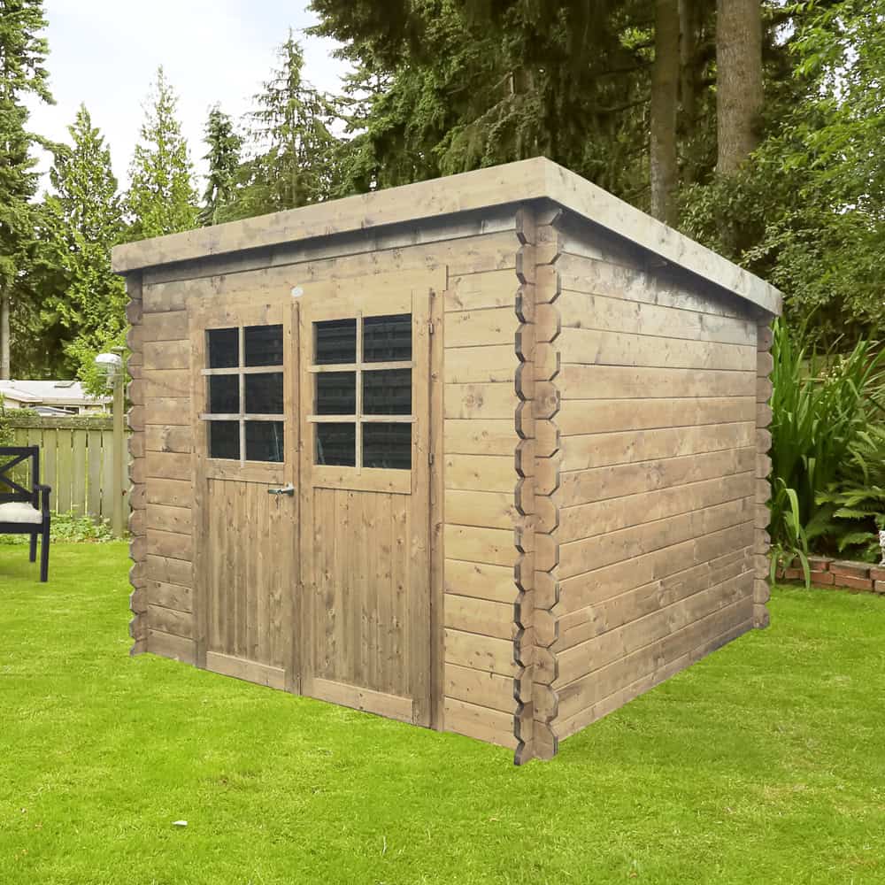 Casetta in legno HOF 248 x 248 x 191 spessore 19 pavimento COMPRESO-0 Casetta in legno HOF 248 x 248 x 191 spessore 19 pavimento COMPRESO-0