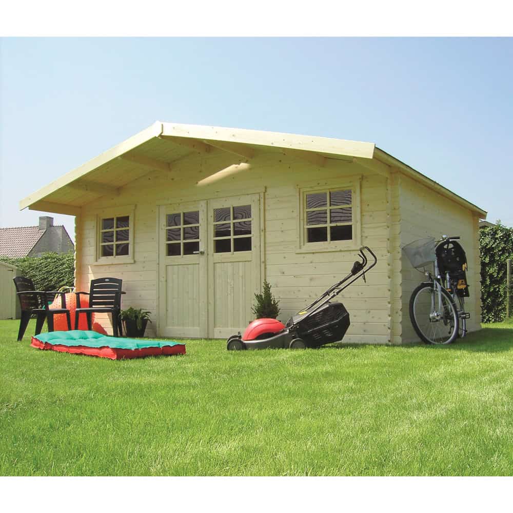 Casetta in legno MONTREAUX 508 x 508 x 253 spessore 28 pavimento COMPRESO-0 Casetta in legno MONTREAUX 508 x 508 x 253 spessore 28 pavimento COMPRESO-0