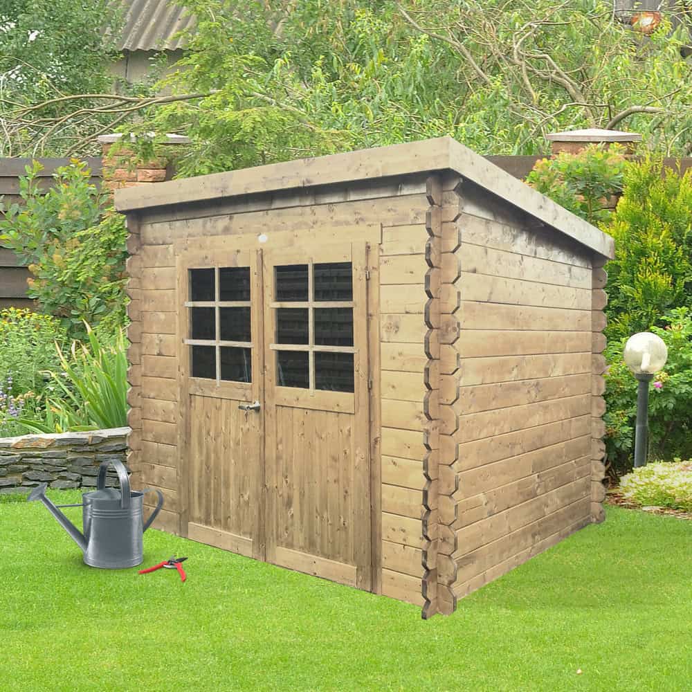 Casetta in legno STENDAL 248 x 198 x 191 spessore 19 pavimento COMPRESO-0 Casetta in legno STENDAL 248 x 198 x 191 spessore 19 pavimento COMPRESO-0