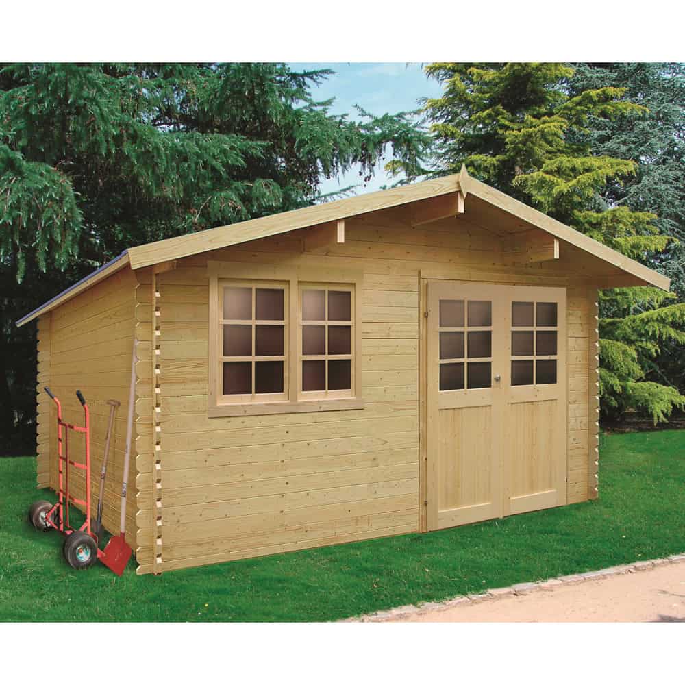 Casetta in legno VISP 418 x 388 x 239 spessore 28 pavimento COMPRESO-0 Casetta in legno VISP 418 x 388 x 239 spessore 28 pavimento COMPRESO-0