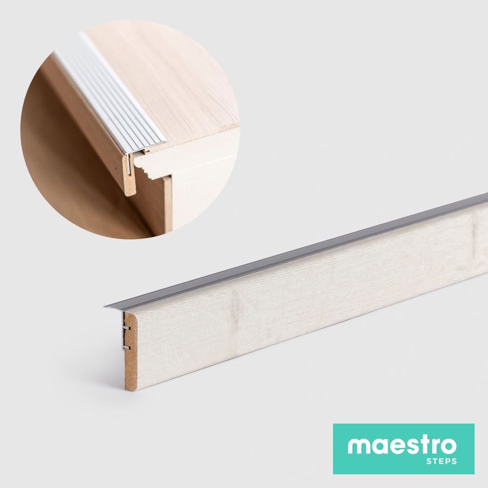 PROFILO DI PARTENZA NEVADA Oak Rivestimento per Scale Interne-0 PROFILO DI PARTENZA NEVADA Oak Rivestimento per Scale Interne-0