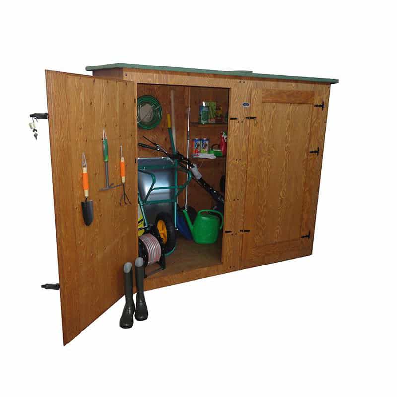 Armadio da Esterno in Legno Trattato CERVINO 172 x 92 x 185 cm - Verniciato Noce-0 Armadio da Esterno in Legno Trattato CERVINO 172 x 92 x 185 cm - Verniciato Noce-0