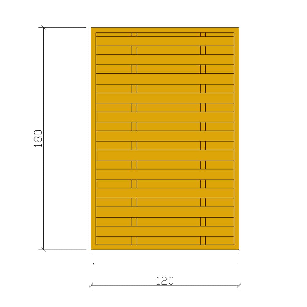 Frangivento LUSSO 120 X 180 h. cm in Legno Trattato in Autoclave-0 Frangivento LUSSO 120 X 180 h. cm in Legno Trattato in Autoclave-0
