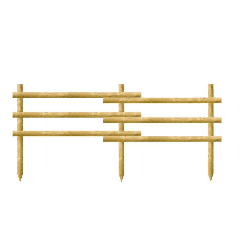 Onlywood Staccionata per Cavalli Valdostana a mezzi pali in Pino H. 250 CM-0 Onlywood Staccionata per Cavalli Valdostana a mezzi pali in Pino H. 250 CM-0