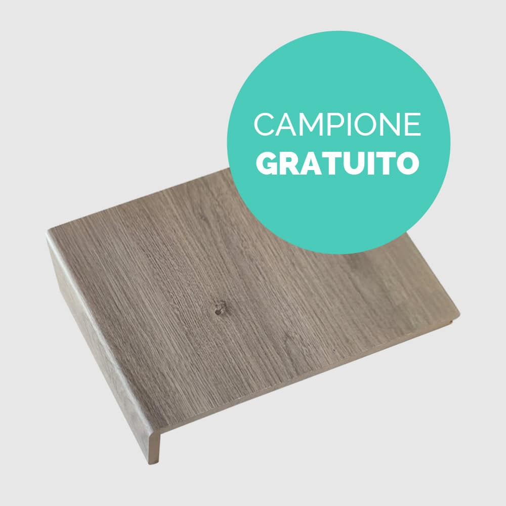 Campione Gradino LOUSIANA OAK Rivestimento Scale-0 Campione Gradino LOUSIANA OAK Rivestimento Scale-0