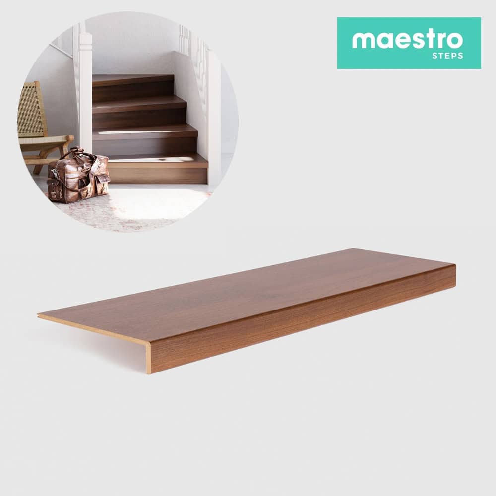 Confezione 3 GRADINI MONTANA OAK Rivestimento Scale Interne Fai da te - Larghezza max 100 cm-0 Confezione 3 GRADINI MONTANA OAK Rivestimento Scale Interne Fai da te - Larghezza max 100 cm-0