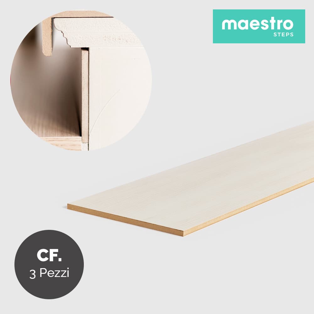 ALZATE NEBRASKA OAK Rivestimento per Scale Interne - Confezione 3 Pezzi -0 ALZATE NEBRASKA OAK Rivestimento per Scale Interne - Confezione 3 Pezzi -0