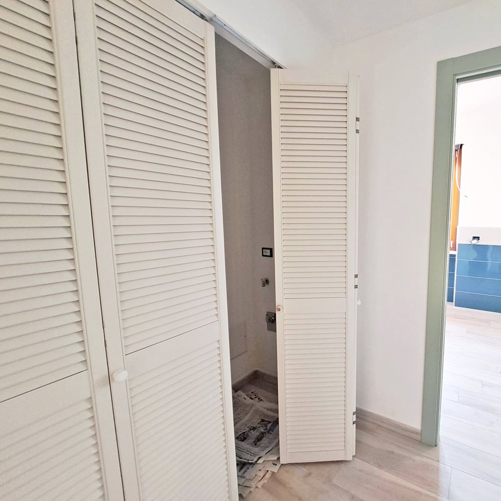 Onlywood Anta per Armadio a Muro a Persiana 510 x 2050 mm in Legno verniciato Bianco-0 Onlywood Anta per Armadio a Muro a Persiana 510 x 2050 mm in Legno verniciato Bianco-0