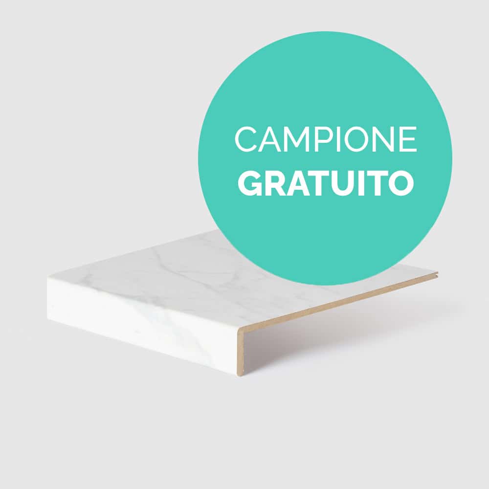 Campione Gradino MARMO BIANCO Rivestimento Scale-0 Campione Gradino MARMO BIANCO Rivestimento Scale-0