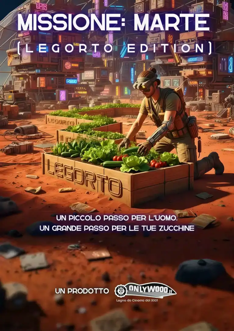 Home 13 orto rialzato Onlywood legno da cinema