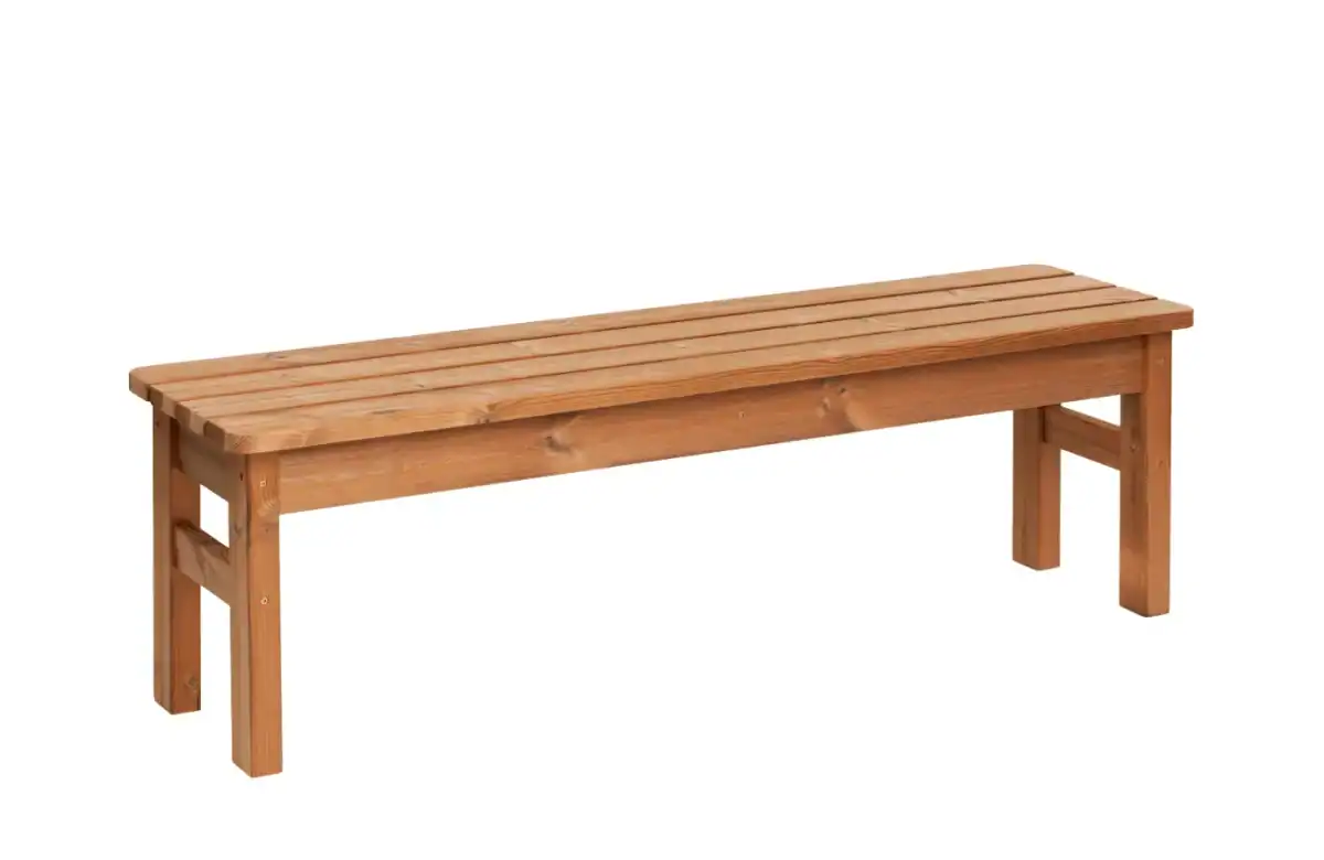 Panchina da giardino in legno THERMOWOOD LV3145A Onlywood Panchina da giardino in THERMOWOOD 145 x 40 cm - immagine 1
