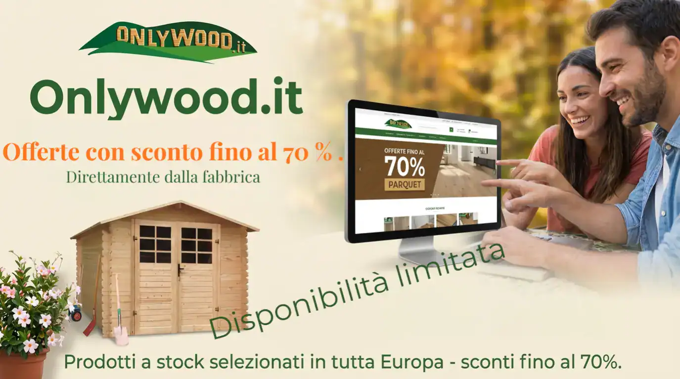 Promo offerte di Onlywood selezionate