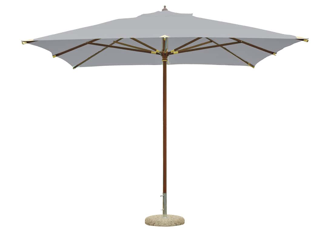 E4008G_1_moia-spa_prod Ombrellone 3X4 Legno Extra Poliestere Grigio - immagine 1