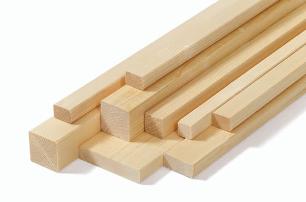 ABETE-LISTELLI PIALLATI 4 LATI Listelli Abete Piallato 1000x115X10 mm - immagine 1