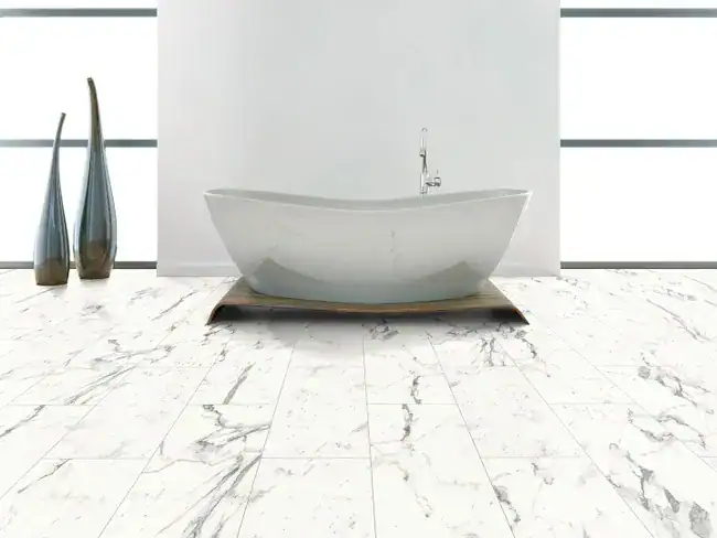 Ceramin rivestimento pavimento SPC Carrara 11 Rivestimento/Pavimento CERAMIN Carrara 40x120 - Posa facile - immagine 1