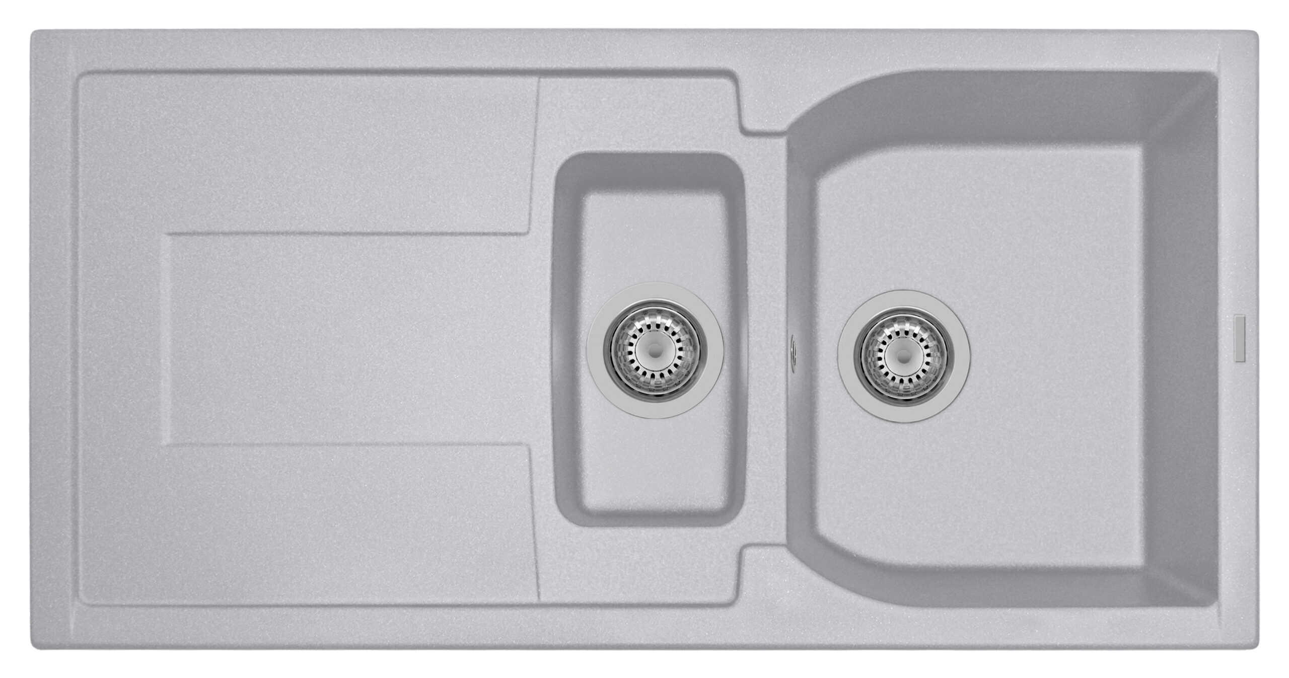 Double évier en acier inoxydable