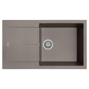 Modern grey kitchen sink spazioso