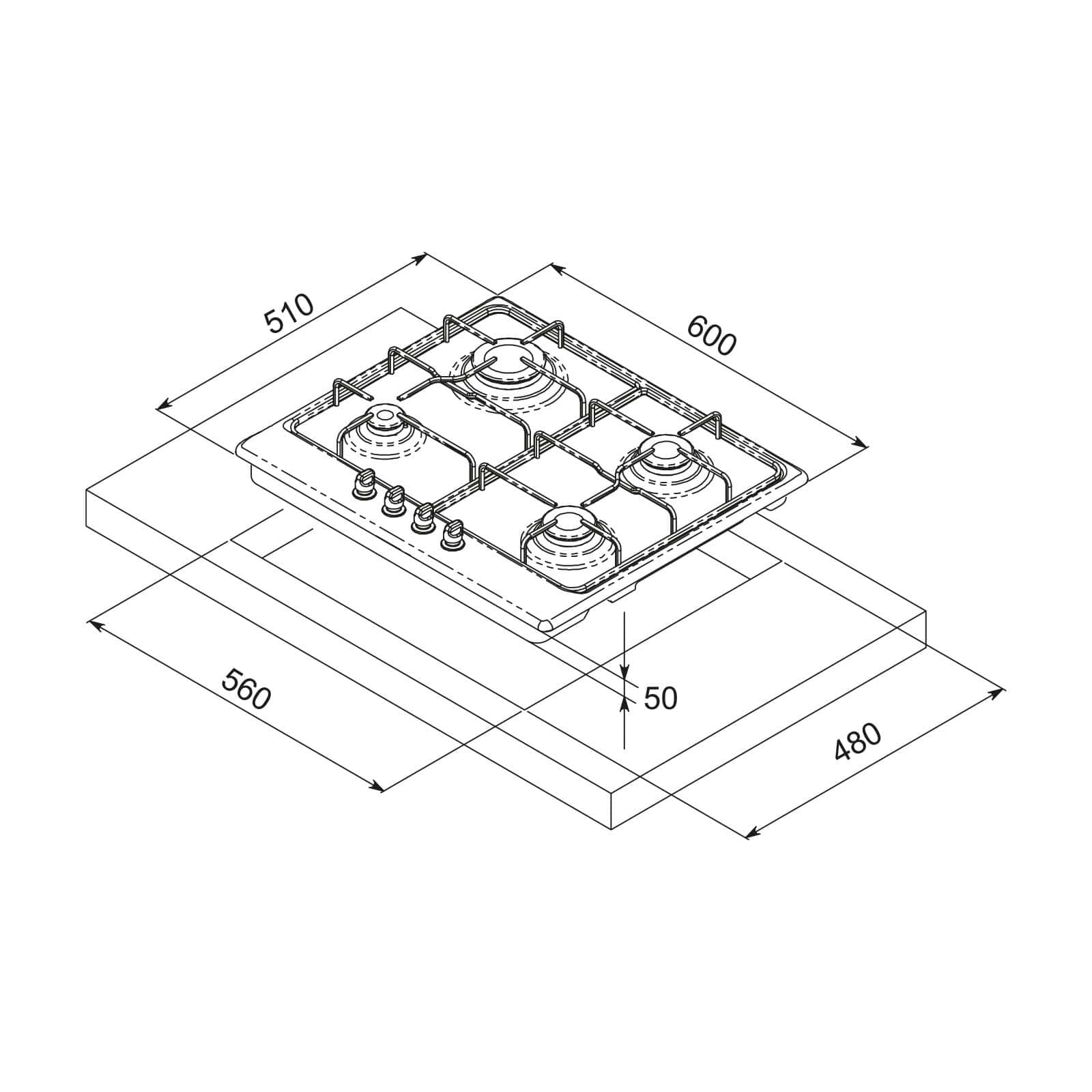 Disegno tecnico STAR60G