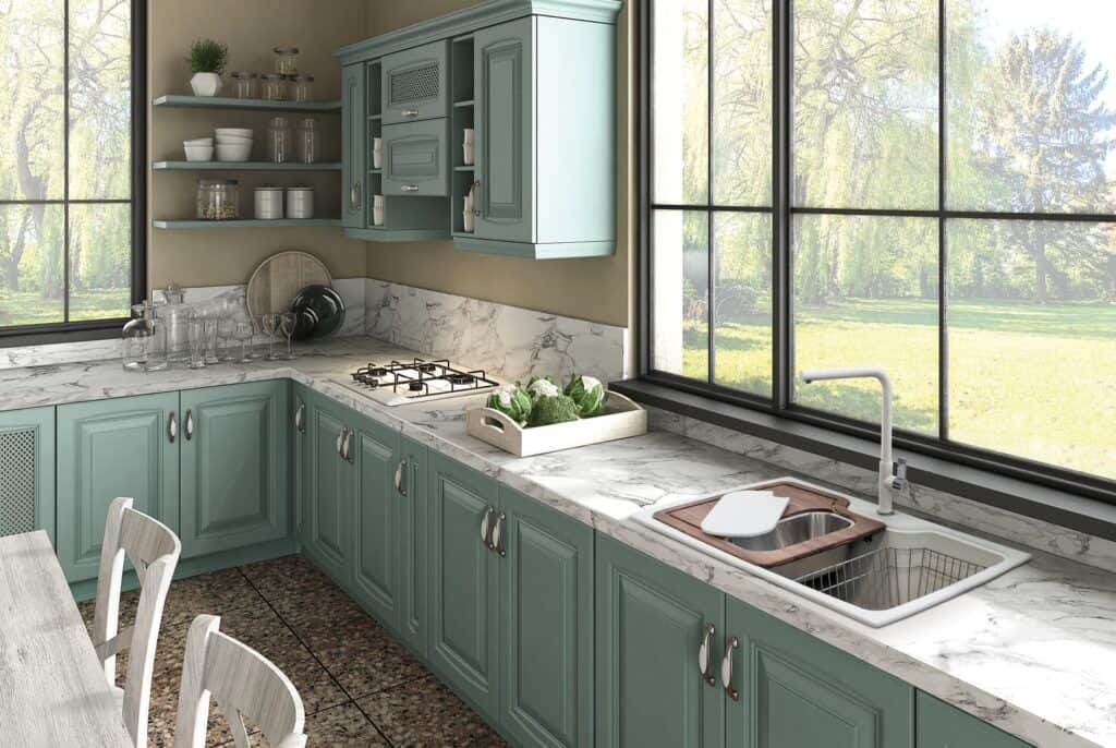Eviers de cuisine de style rustique par Plados Telma