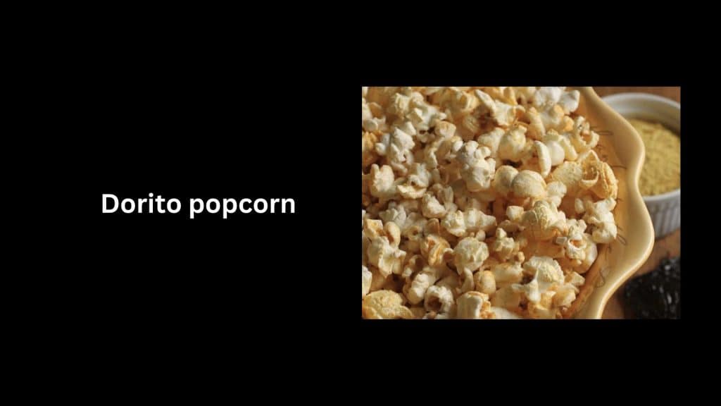 Dorito-popcorn