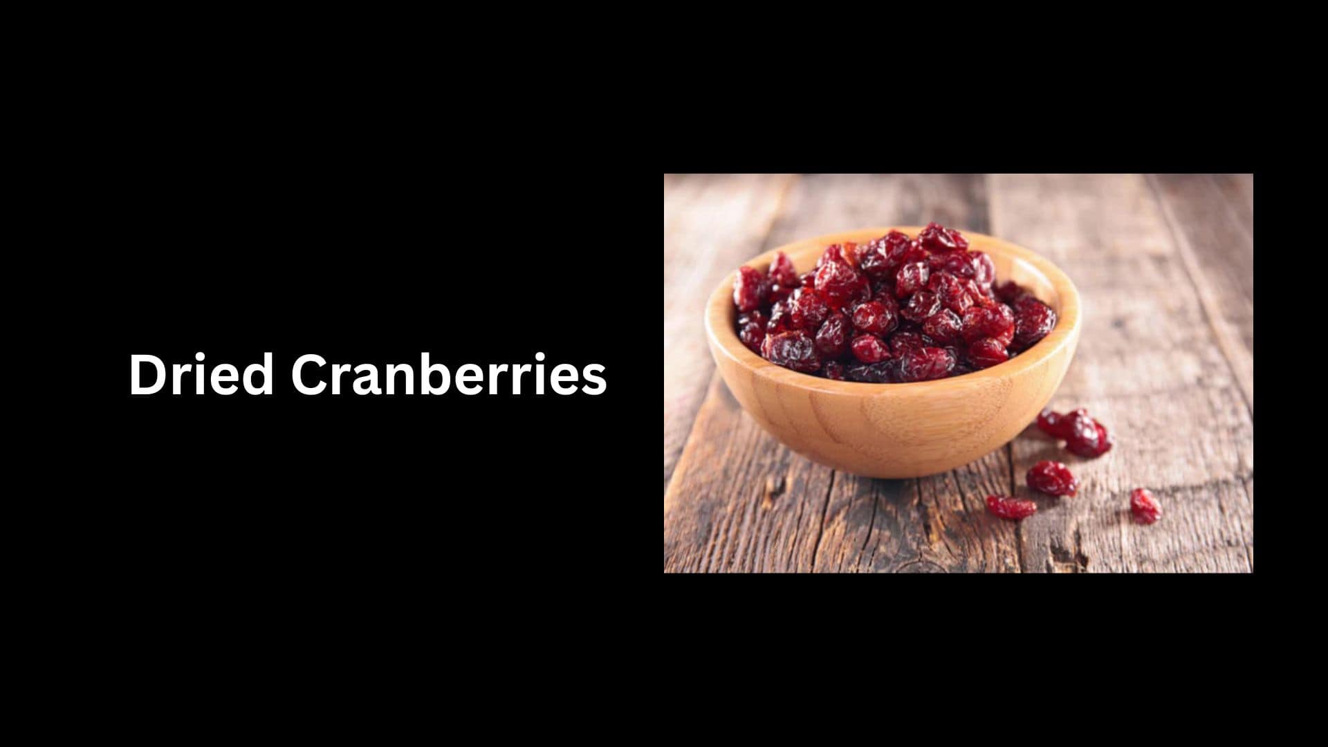 Dried Cranberries