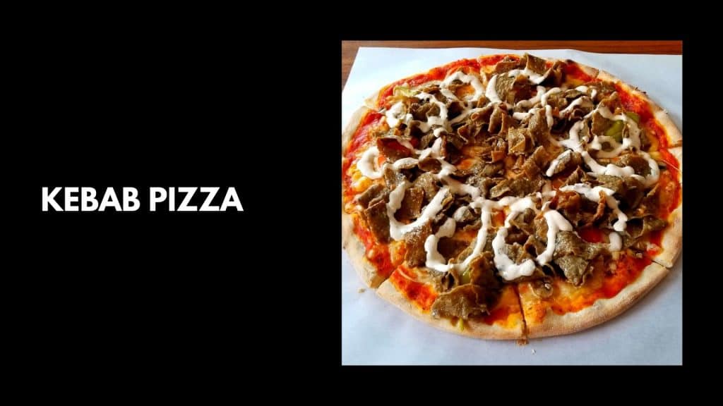 Kebab-Pizza