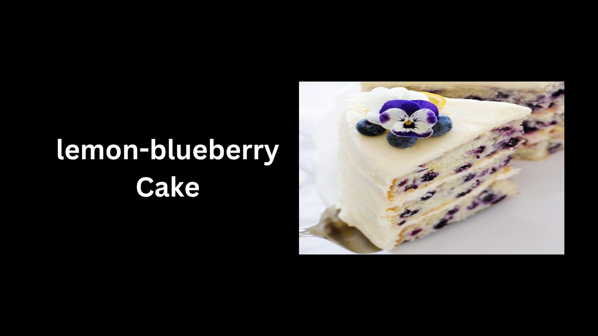 lemon-blueberry cake