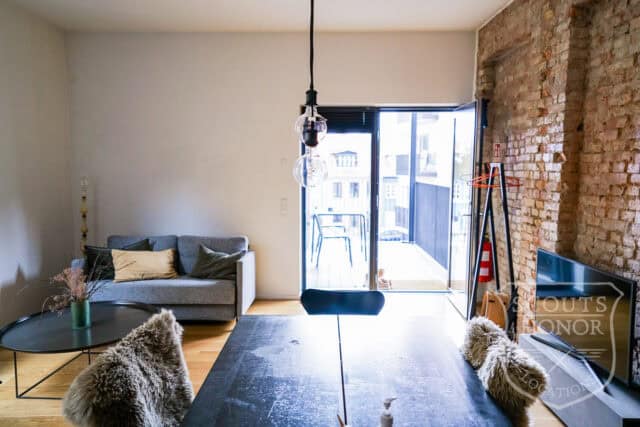 aarhus lejlighed rå mursten modern arkitekttegnet location denmark scoutshonor 27