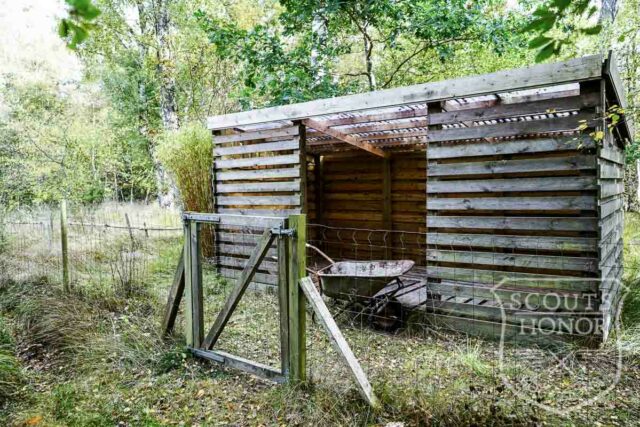 bjlkehytte porch grspatag naturgrund nordsjlland location danmark scoutshonor12of15