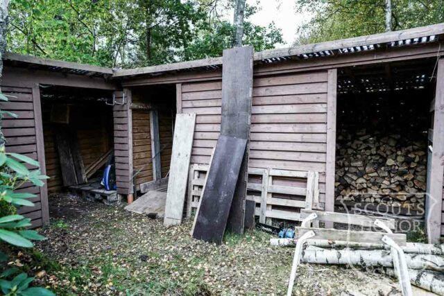 bjlkehytte porch grspatag naturgrund nordsjlland location danmark scoutshonor14of34