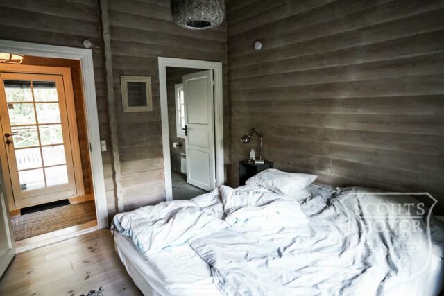 bjlkehytte porch grspatag naturgrund nordsjlland location danmark scoutshonor22of79