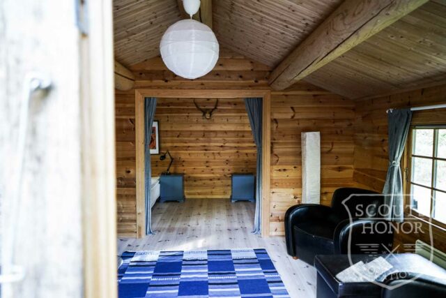 bjlkehytte porch grspatag naturgrund nordsjlland location danmark scoutshonor31of79