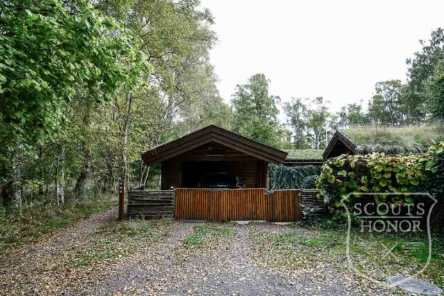 bjlkehytte porch grspatag naturgrund nordsjlland location danmark scoutshonor7of34