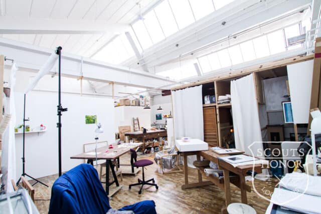 kreativt værksted nordsjælland kunst lysindfald location denmark scoutshonor 27