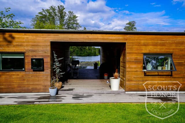 modern architecture pink kitchen udsigt til sø location denmark scoutshonor 10
