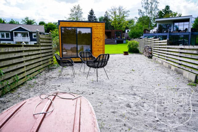 modern architecture pink kitchen udsigt til sø location denmark scoutshonor 21