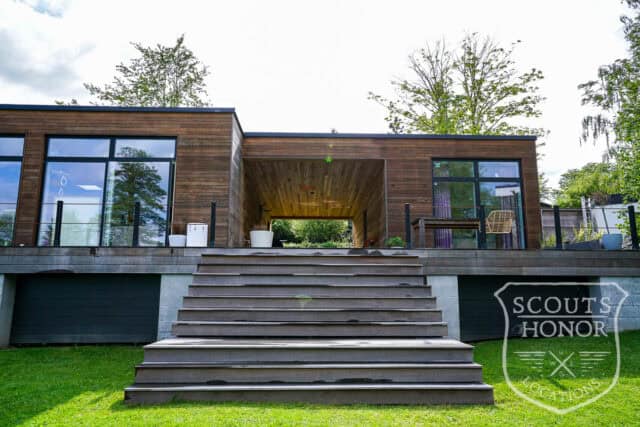 modern architecture pink kitchen udsigt til sø location denmark scoutshonor 32