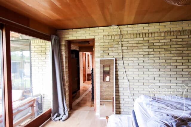 parcelhus retro gule mursten trælameller location denmark scoutshonor 36