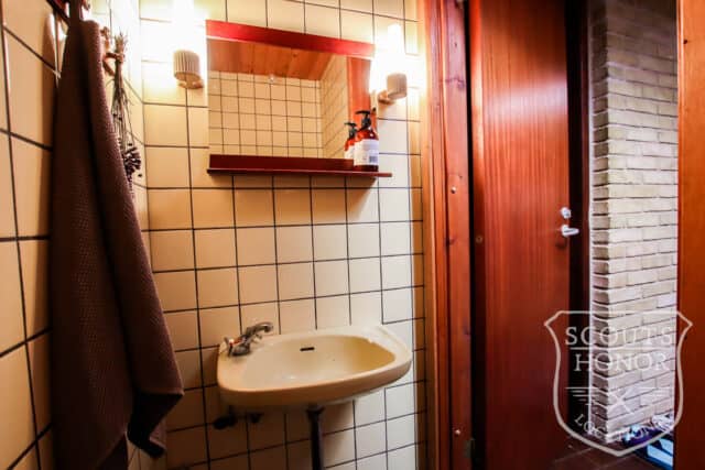 parcelhus retro gule mursten trælameller location denmark scoutshonor 63