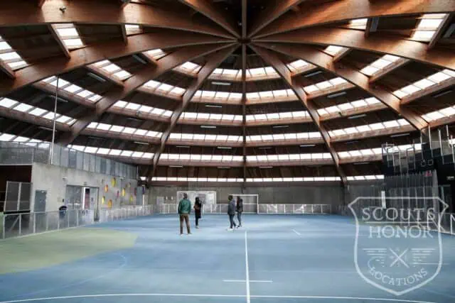 sportshal futuristisk trkonstruktion location danmark3of10