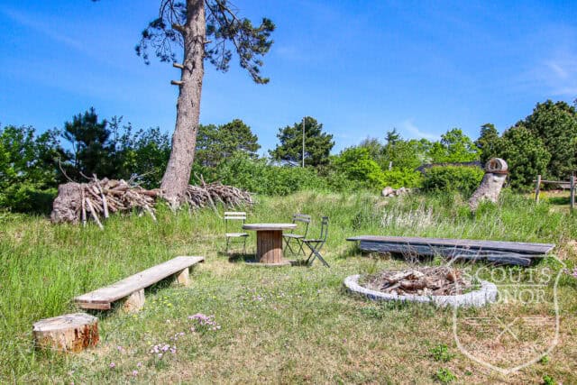 sommerhus kulhuse havudsigt stråtækt naturgrund location denmark scoutshonor 14