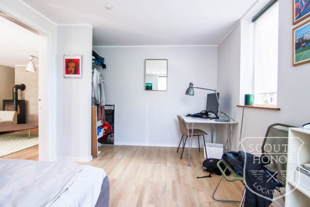 arkitekttegnet gule mursten terrasse moderne location denmark scoutshonor 50