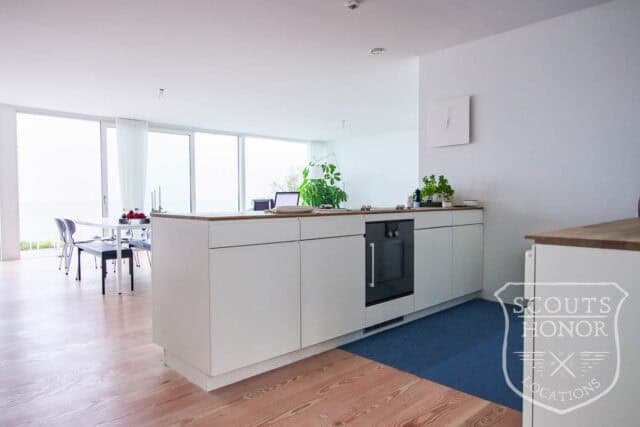 modern architecture minimalistic panoramic view white villa north zealand location denmark scoutshonor 41