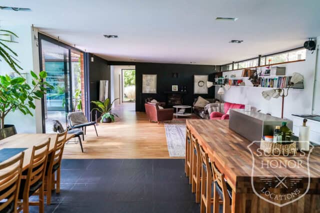 skåne arkitekttegnet villa udendørs pool naturområde luksus location denmark scoutshonor 007