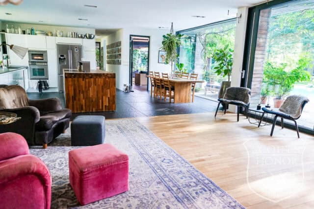 skåne arkitekttegnet villa udendørs pool naturområde luksus location denmark scoutshonor 015